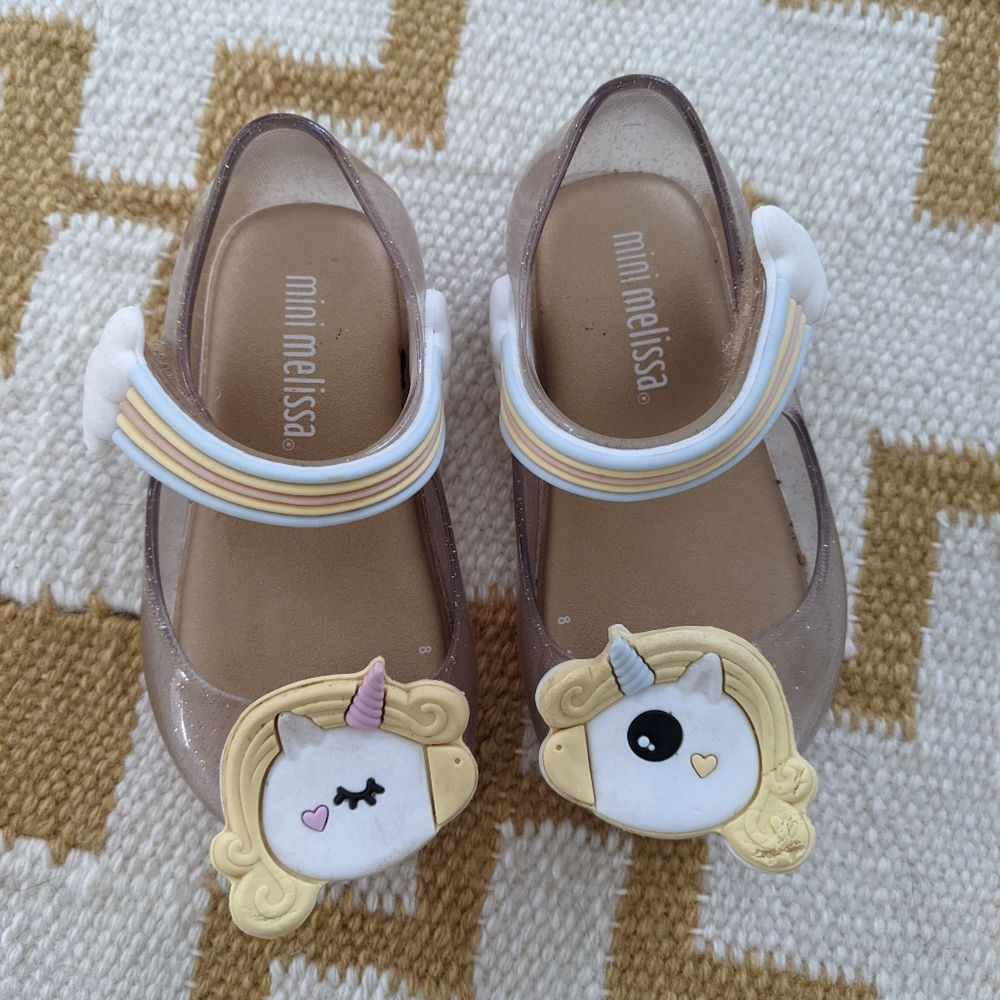 Mini Melissa Unicorn Sandals